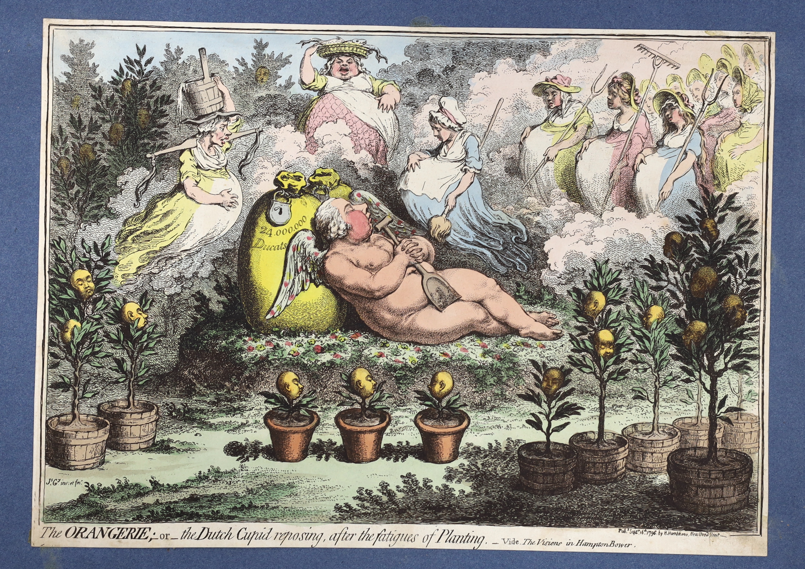 James Gillray (English, 1756-1815)